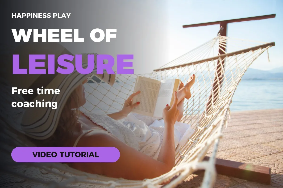 Leisure wheel: free time coaching exercise