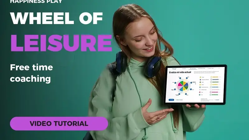 What is leisure in the Wheel of Life: a step-by-step coaching exercise (in Spanish)